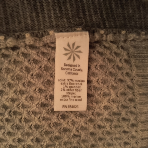 Athleta Light Gray Knit Sweater - Picture 4 of 4